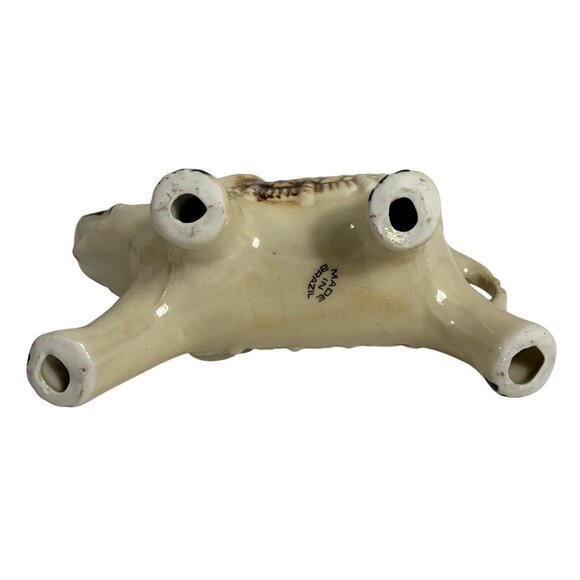 VTG Ceramic Good Luck Hand-Painted Decorative Elephant Figurine Made In Brazil - Picture 9 of 9